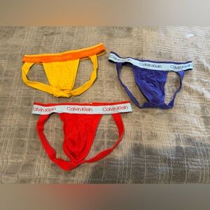 Calvin Klein jock size small bundle